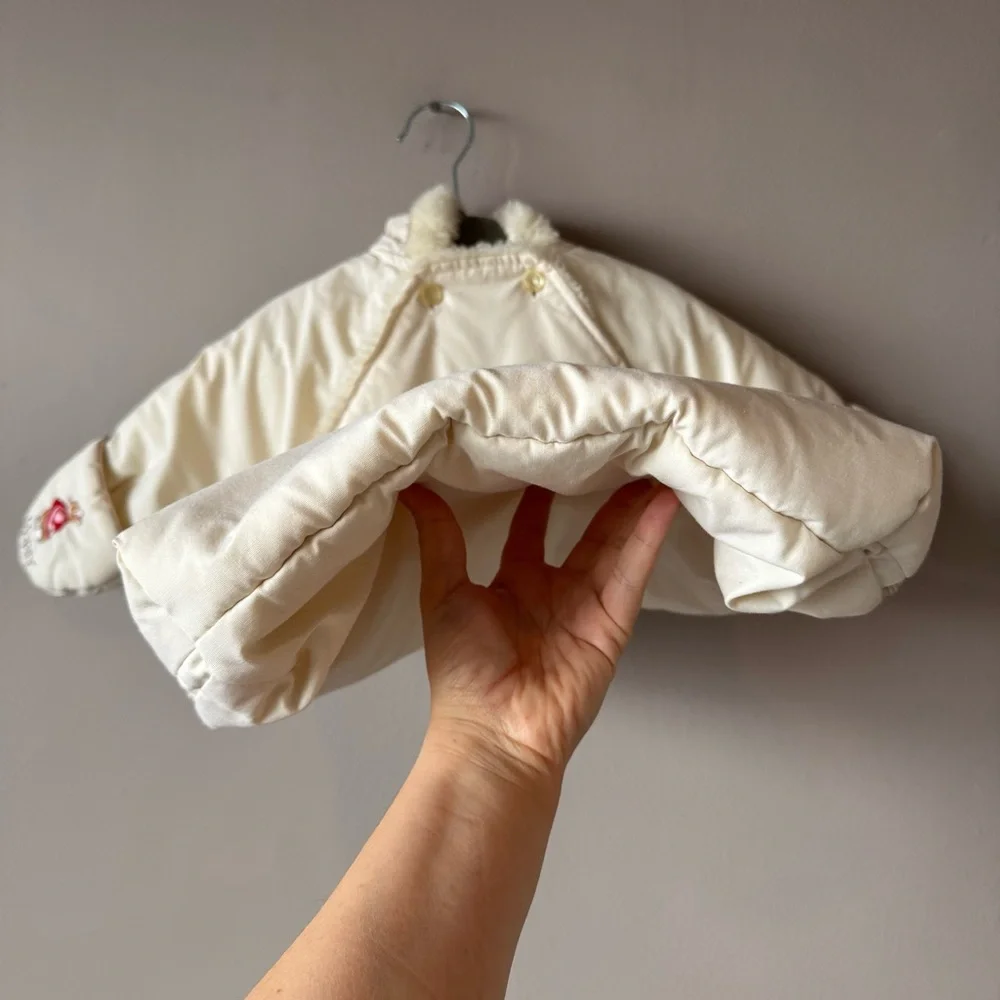 Beatrix Potter Quiltex‎ Vintage Peter Cotton Tail Embroidered Bunting 0-6 months